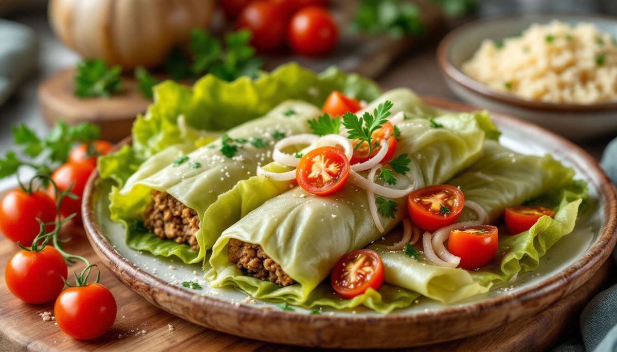 Un Voyage Savoureux : Redécouvrez les Feuilles de Chou Farcies