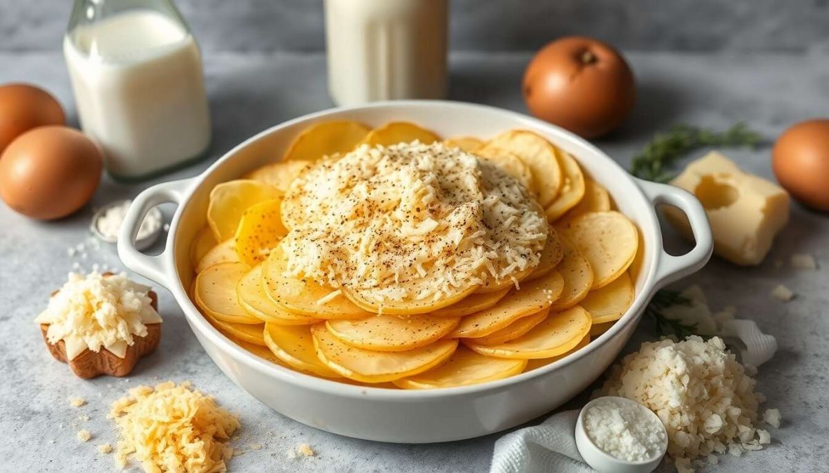 Gratin de pommes de terre léger : sans crème