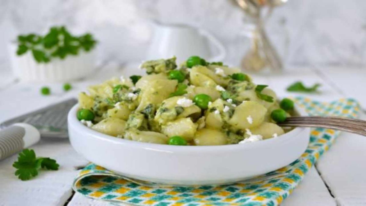 Pâtes à la ricotta et aux petits pois : une recette printanière savoureuse