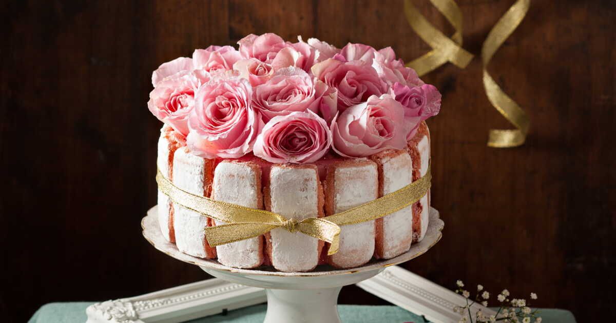 Charlotte à la rose : une douceur qui enchanterait vos papilles