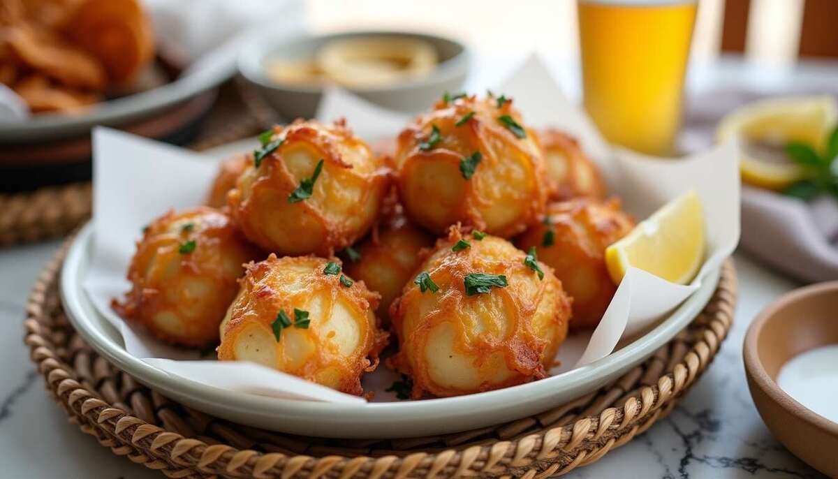 Succombez à la légèreté des accras de poisson croustillants