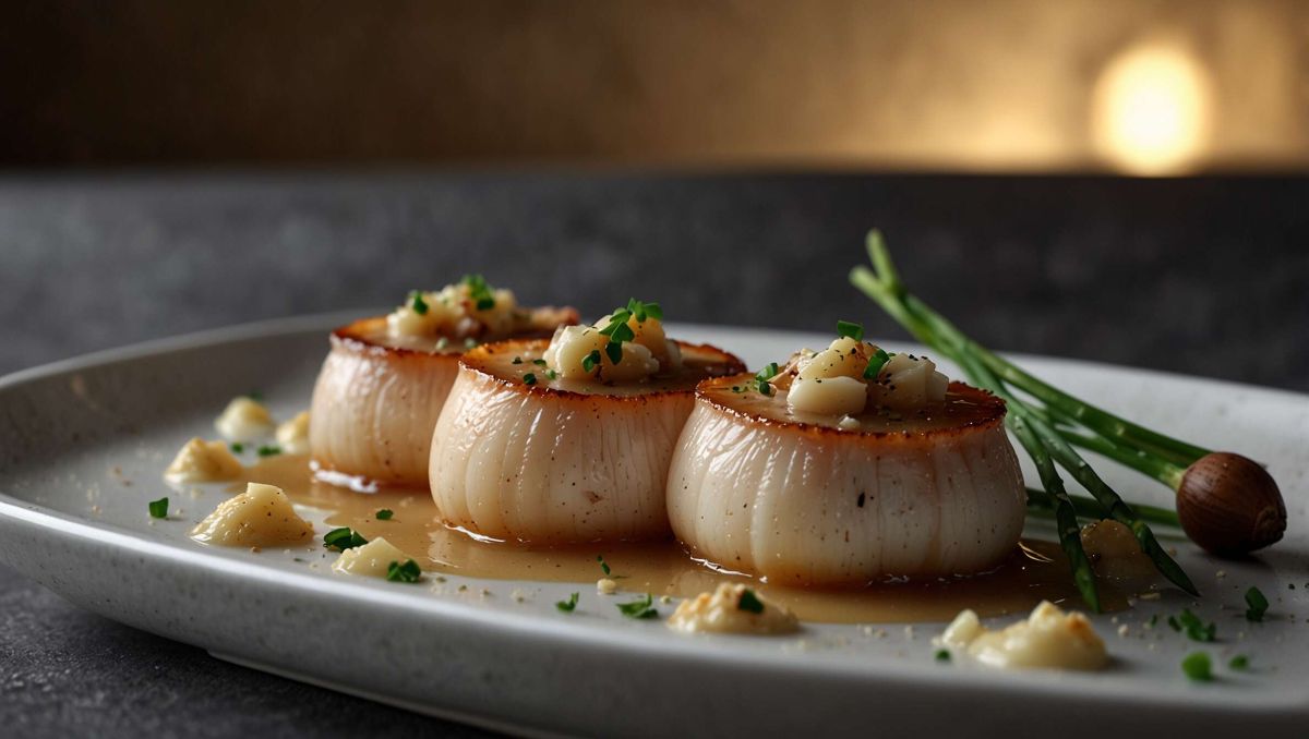 Cassolette de Noix de Saint-Jacques à la Crème