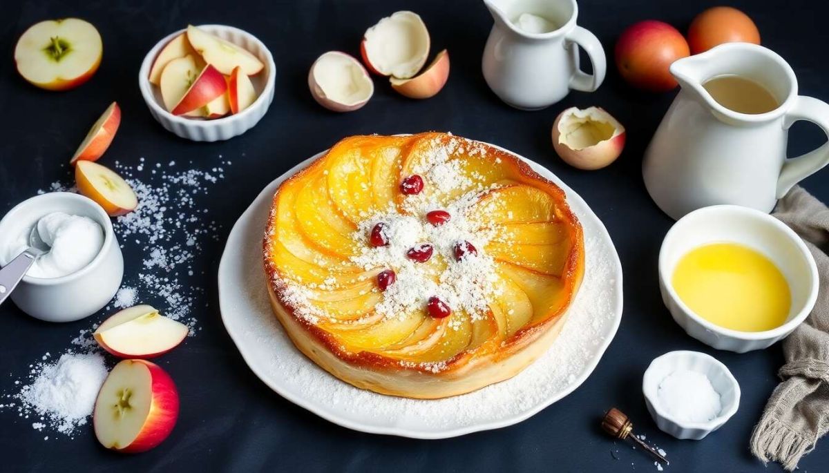 Un clafoutis aux pommes irrésistible à réaliser en un rien de temps