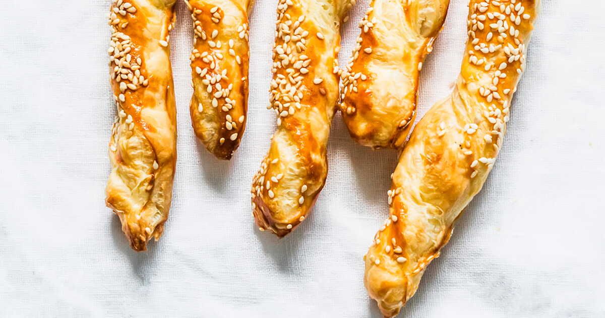 Des bâtonnets de halloumi feuilleté qui impressionneront vos invités à Noël