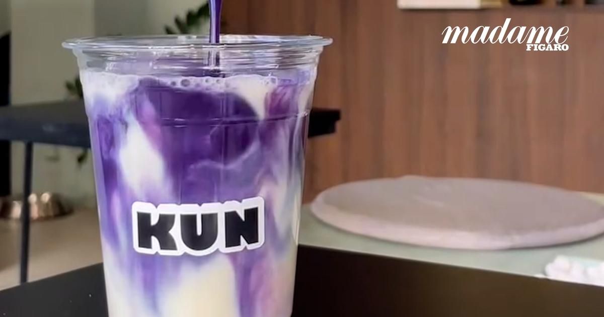 L'ube, la boisson violette qui promet de révolutionner les coffee shops