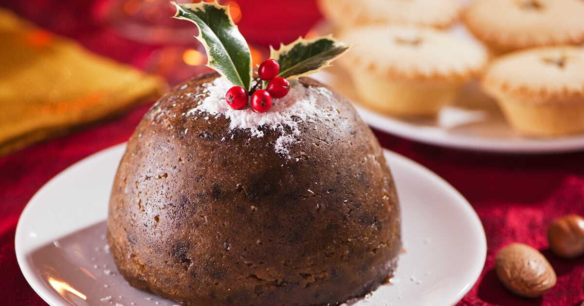 Découvrez la recette traditionnelle du Christmas pudding par Julie Andrieu, à préparer à l’avance
