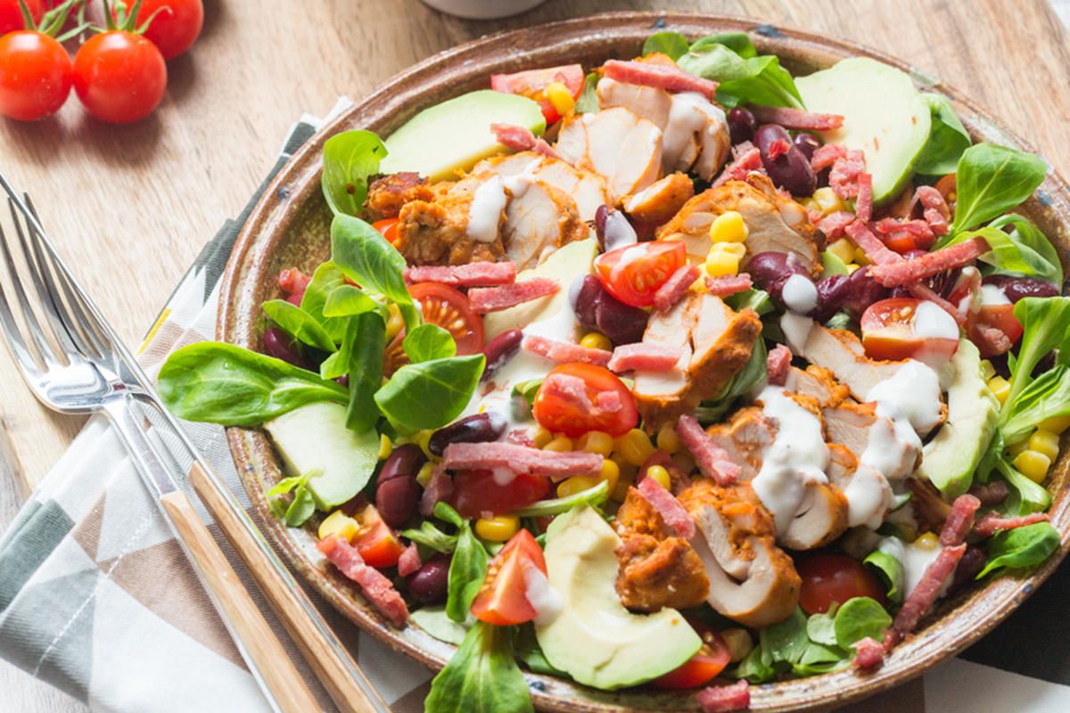 Salade mexicaine au poulet