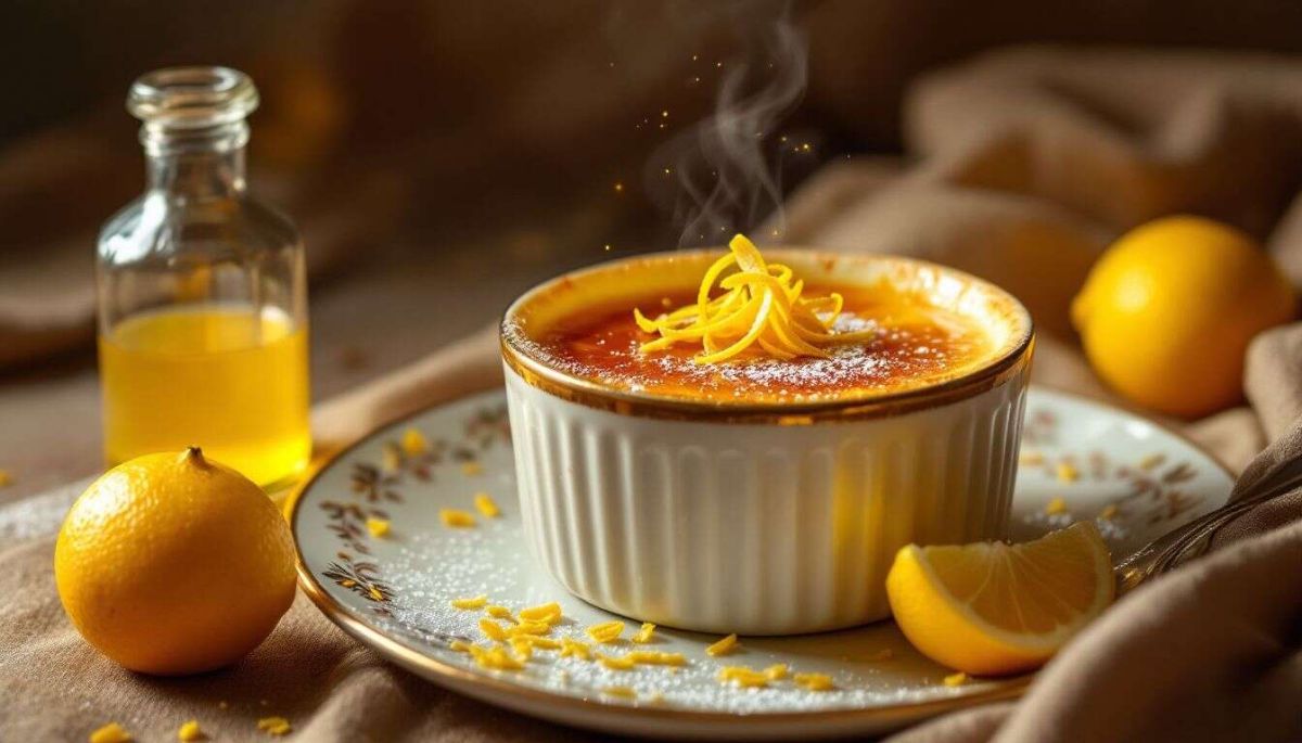 La crème brûlée au citron de Cyril Lignac : un dessert qui fait briller vos soirées