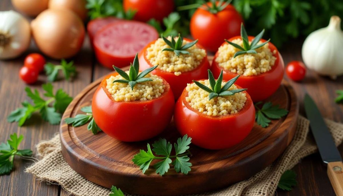 Découvrez le secret des tomates farcies parfaites avec Philippe Etchebest