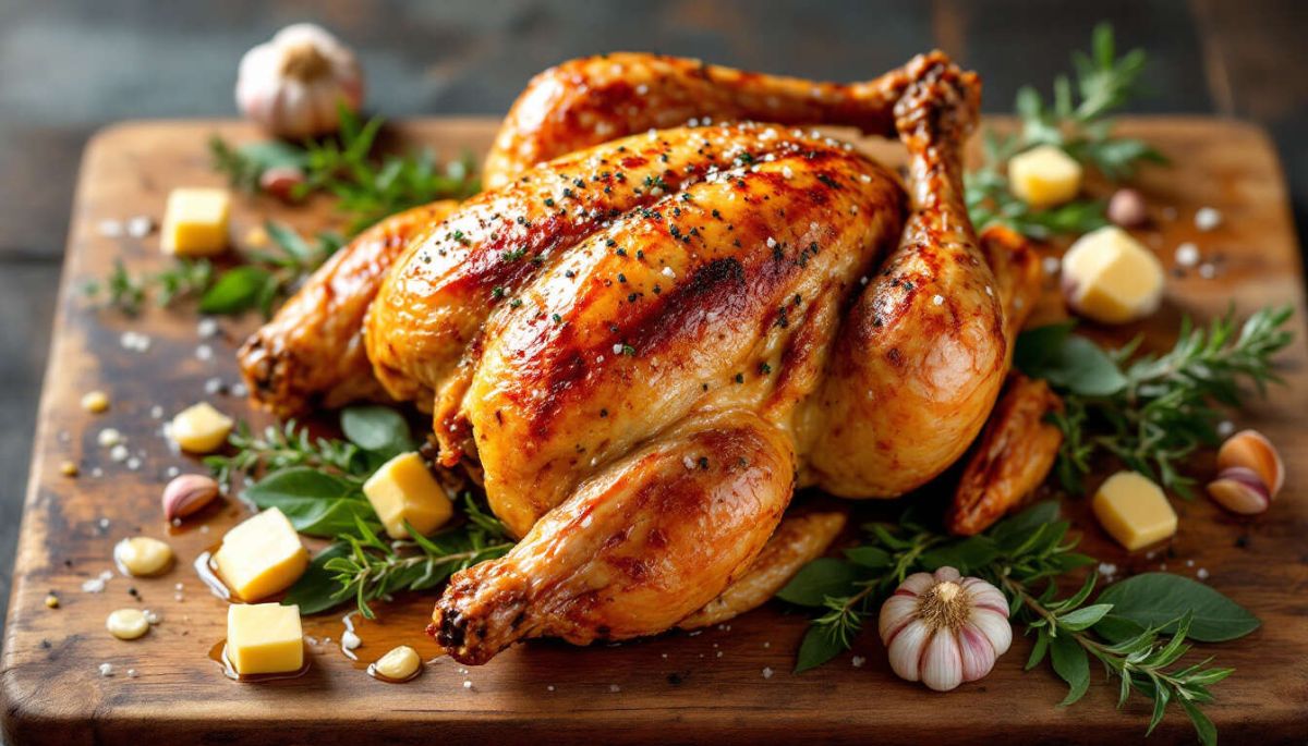 découvrez la recette parfaite du poulet rôti au four