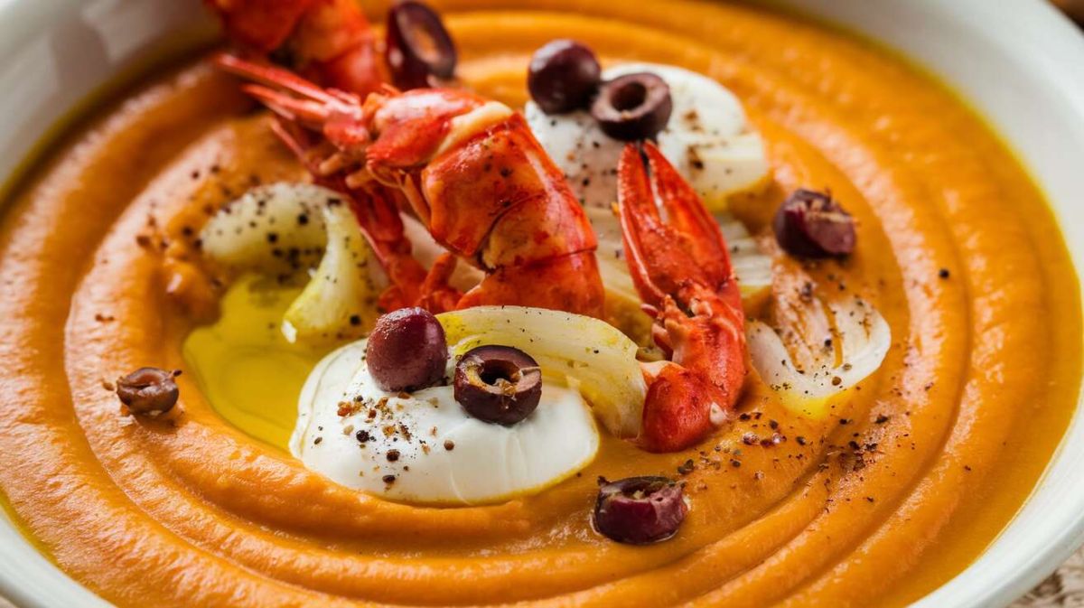 Un délice automnal : le créméux de potiron aux écrevisses