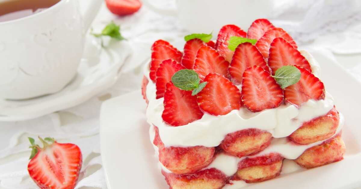 Redécouvrez le tiramisu aux fraises : une version légère et savoureuse