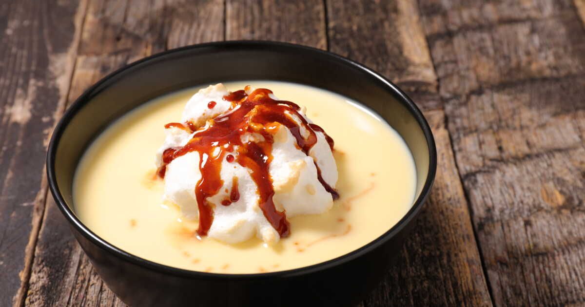 Île flottante salée : la recette hyper originale pour un brunch ou une entrée