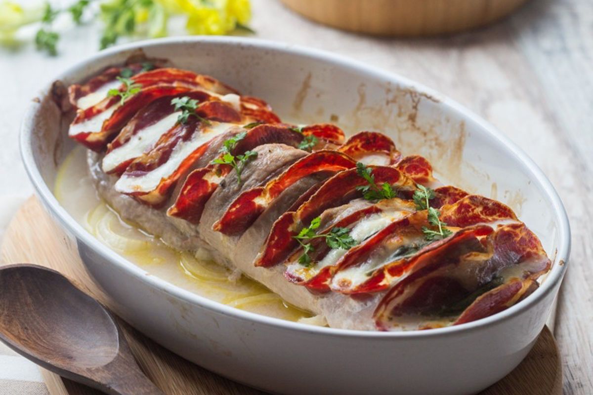 Filet mignon façon Orloff à la coppa et mozzarella