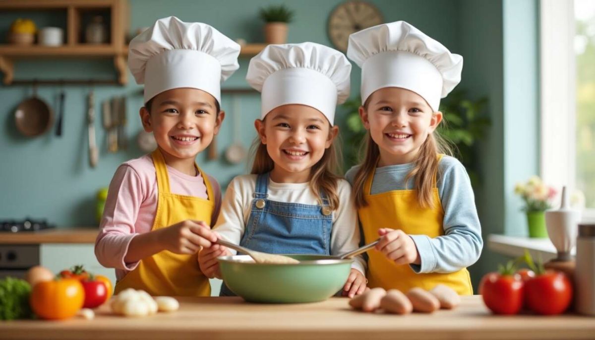 Cuisiner avec les enfants : le plaisir d'apprendre en s'amusant
