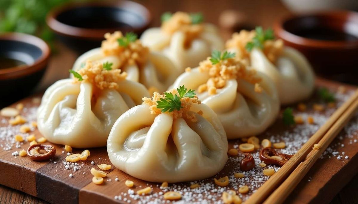 découvrez les raviolis chinois vapeur : une recette facile et délicieuse à réaliser