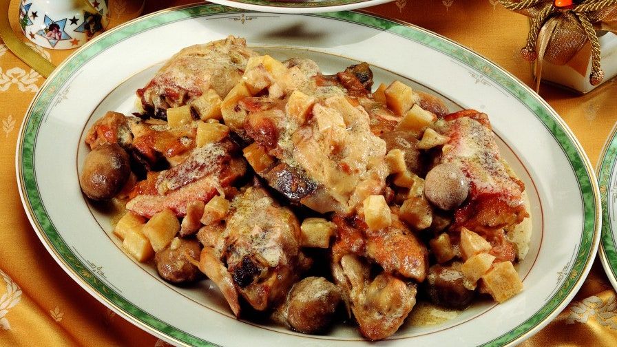 Un chapon en cocotte aux saveurs de Noël pour régaler vos convives