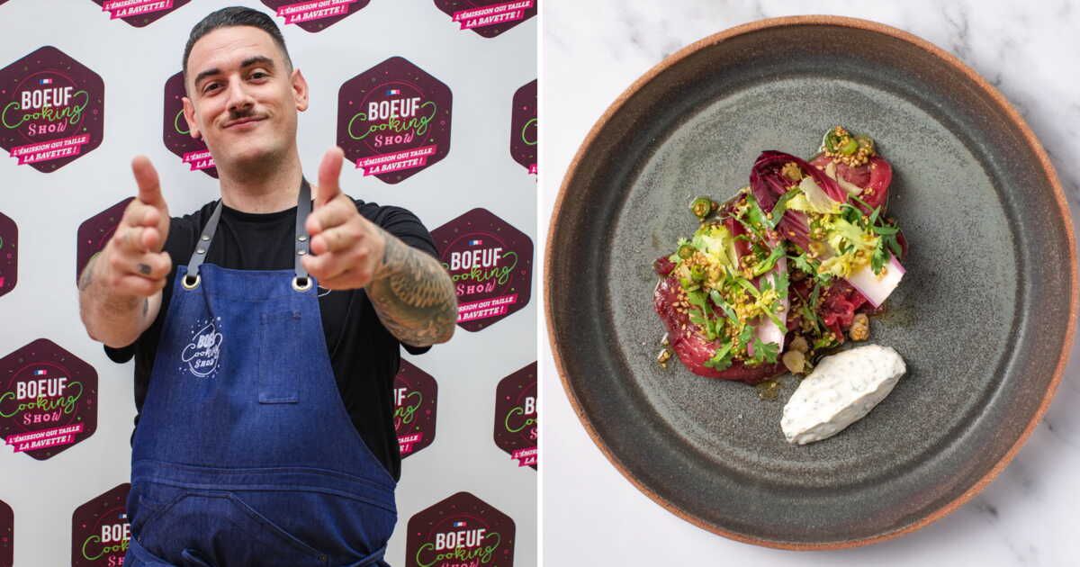 Arnaud Baptiste réinvente le steak de bœuf avec une recette sans cuisson