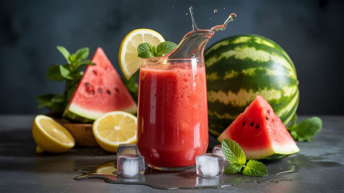 Découvrez le smoothie pastèque menthe, l'incontournable de l'été