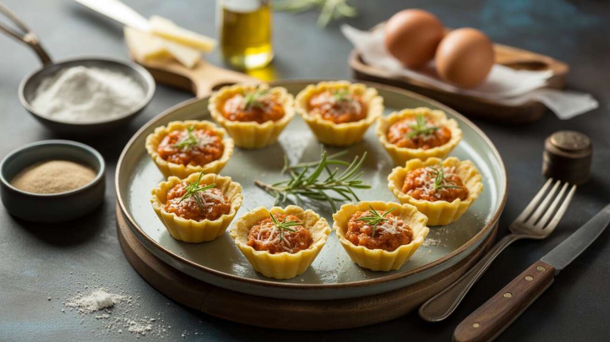 Des mini-tartelettes apéro sans pâte : la recette facile qui fera sensation