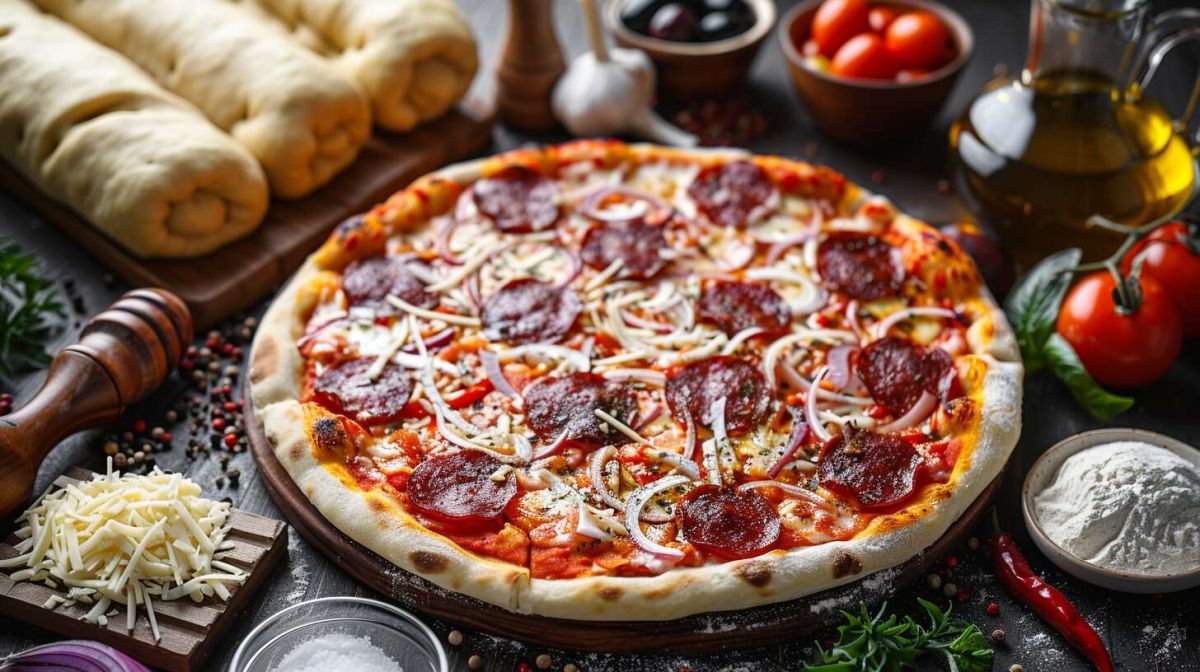 Découvrez la pizza au chorizo : un délice épicé à partager