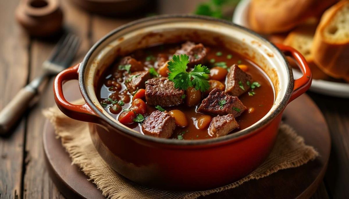 Simplifiez la préparation de votre bœuf bourguignon avec la mijoteuse Action