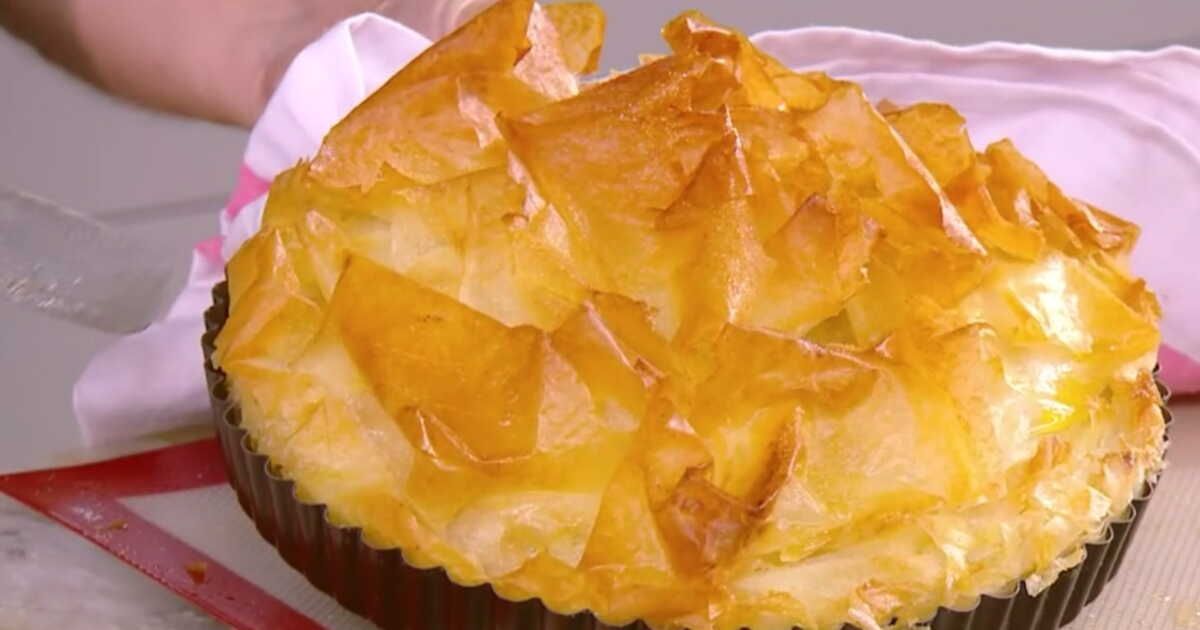 Découvrez la croustade de pommes de Cyril Lignac