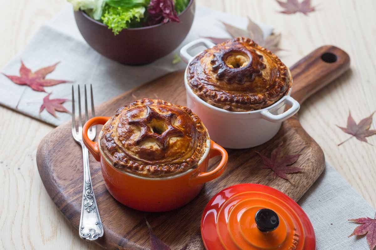 Savoureux pâtés de viande aux pommes de terre