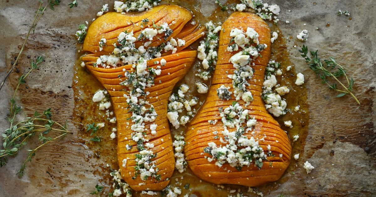 La courge butternut Hasselback : une alternative gourmande à la pomme de terre
