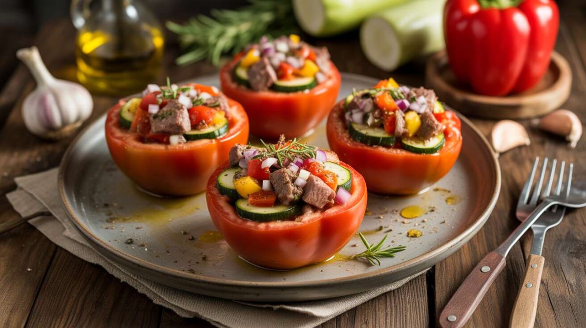 Redécouvrez les tomates farcies légères : un plat gourmand pour toute la famille