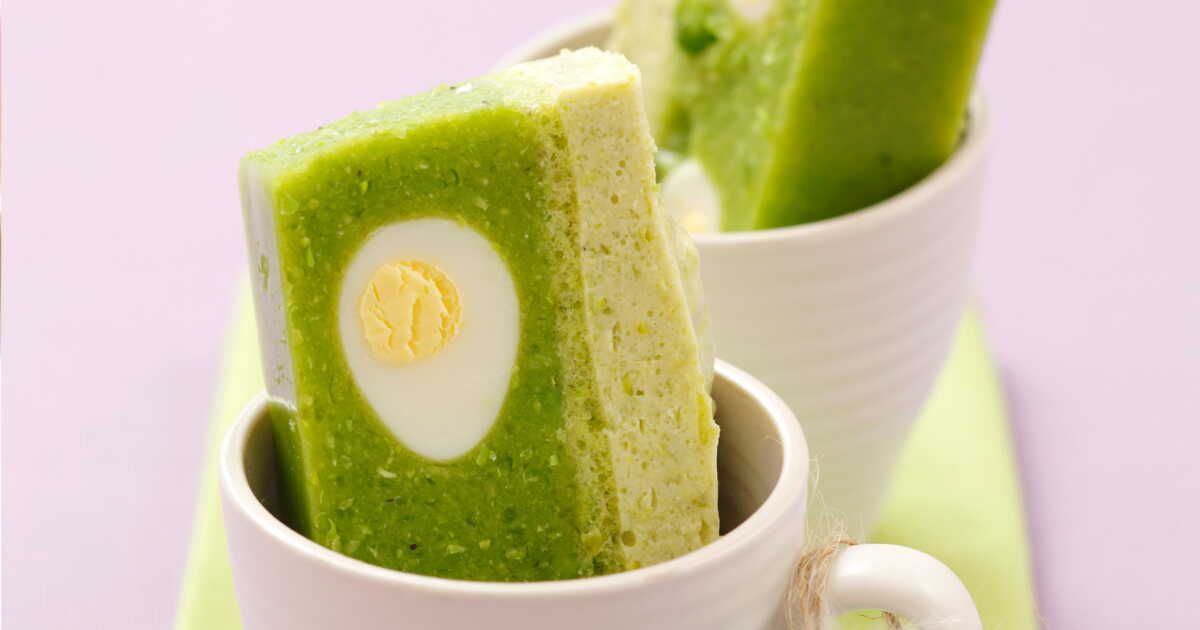 Une terrine verte aux petits pois qui éveille les sens