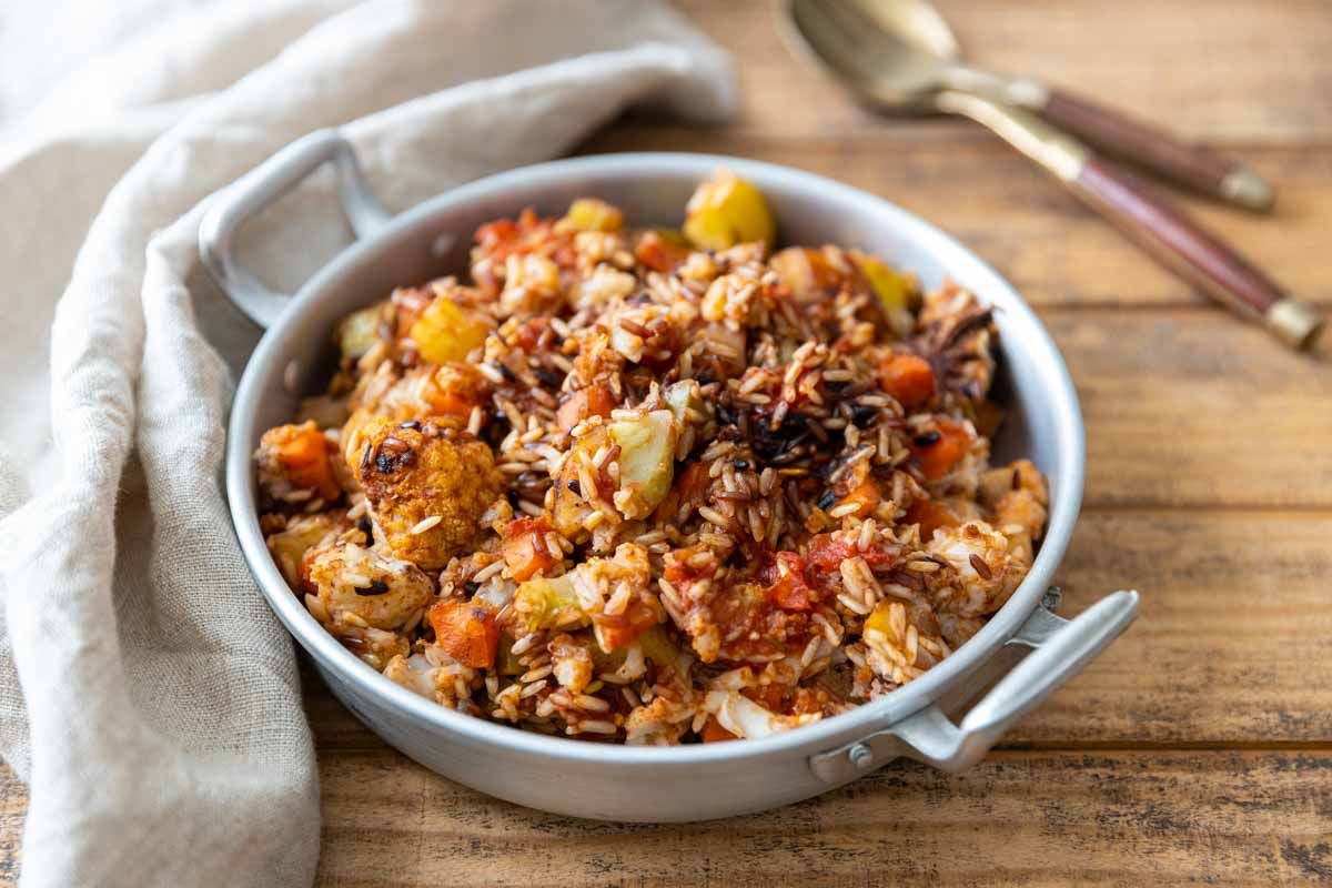 Biryani aux légumes d'hiver