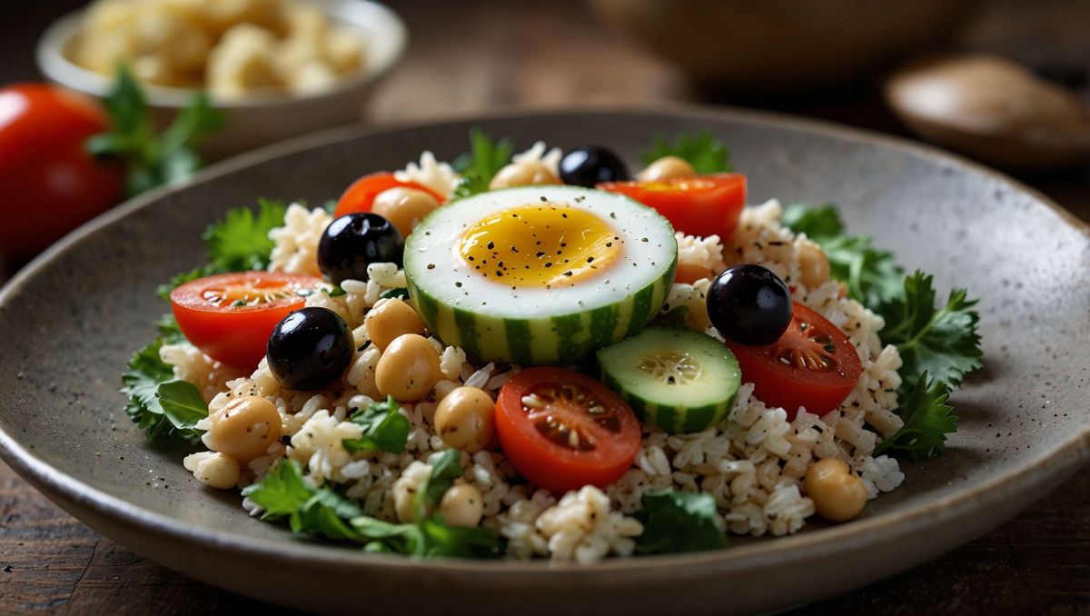 Découvrez la salade de riz à indice glycémique bas : une recette savoureuse et équilibrée