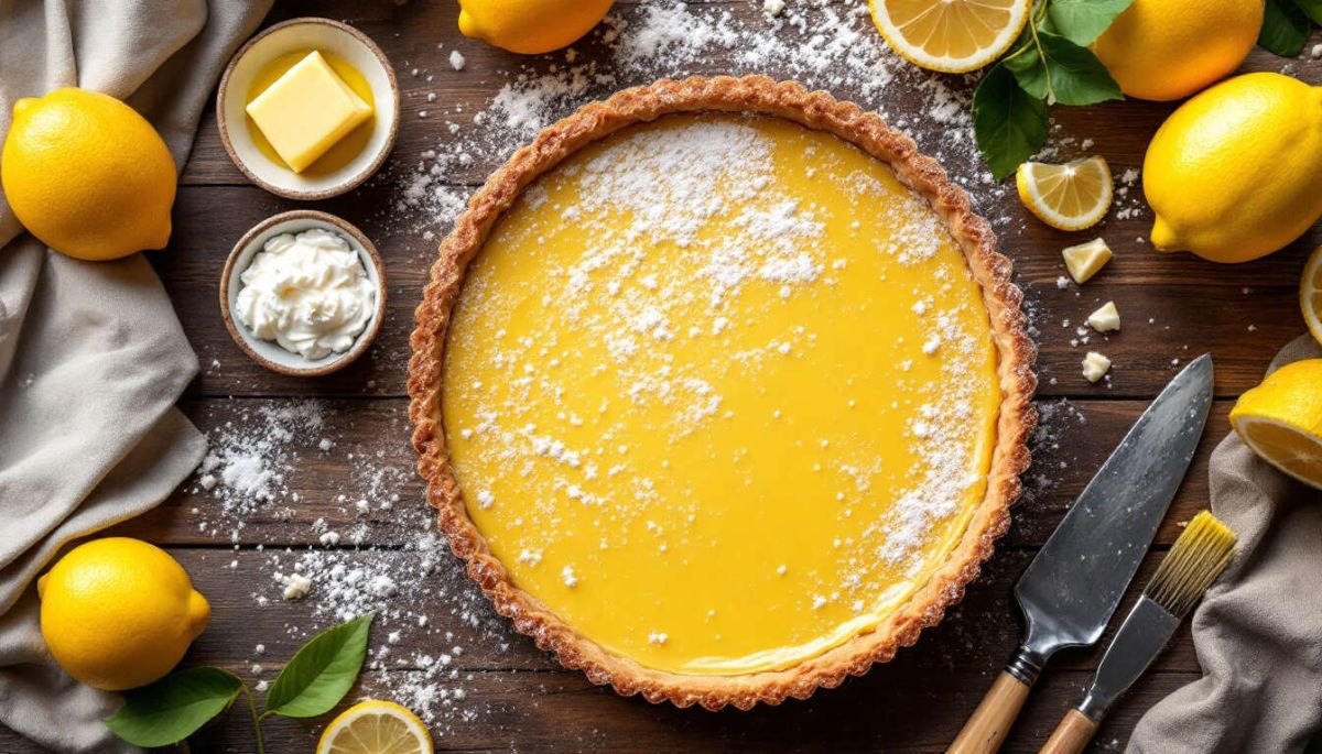 L'irrésistible tarte au citron à réaliser avec Thermomix