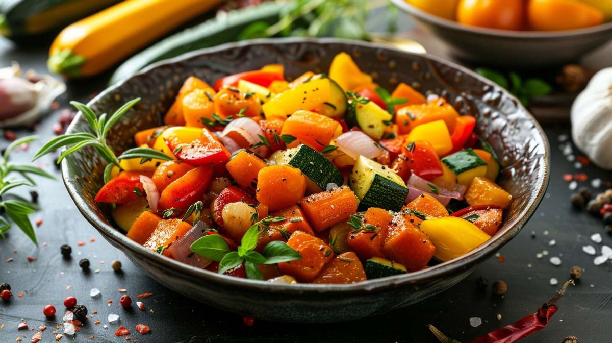 Une délicieuse poêlée de légumes : simple, rapide et savoureuse