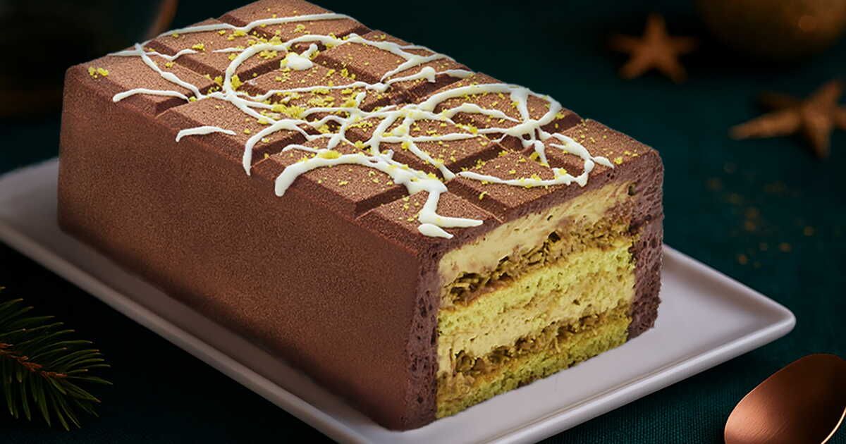 Découvrez la bûche de Noël Picard inspirée du Dubai Chocolate