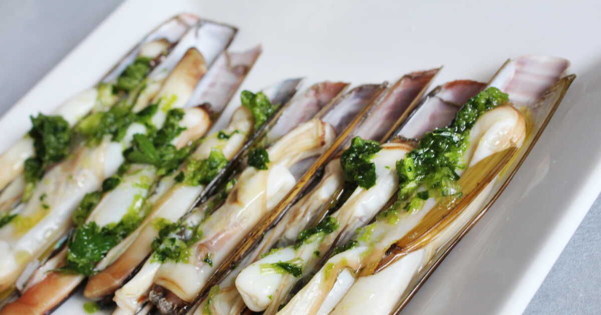 apprenez à cuisiner les couteaux de mer comme un pro