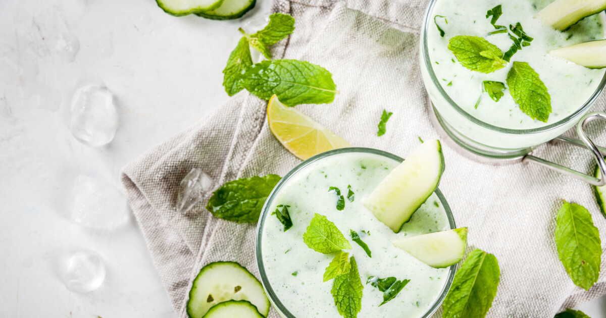 la soupe de concombre de cyril lignac pour un été rafraîchissant