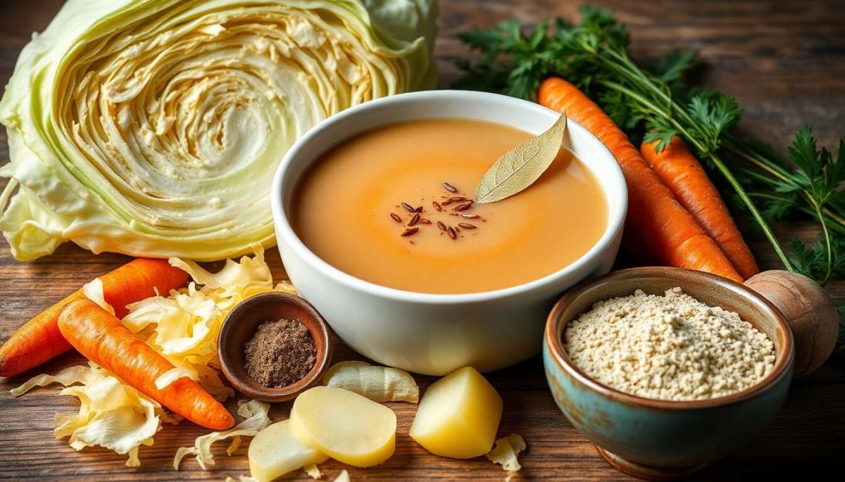 Une soupe aux choux réconfortante pour les soirées d'hiver