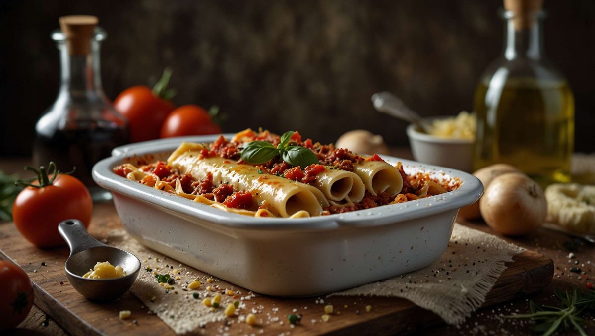 Savourez l’Italie avec ces cannelloni gratinés à la bolognaise