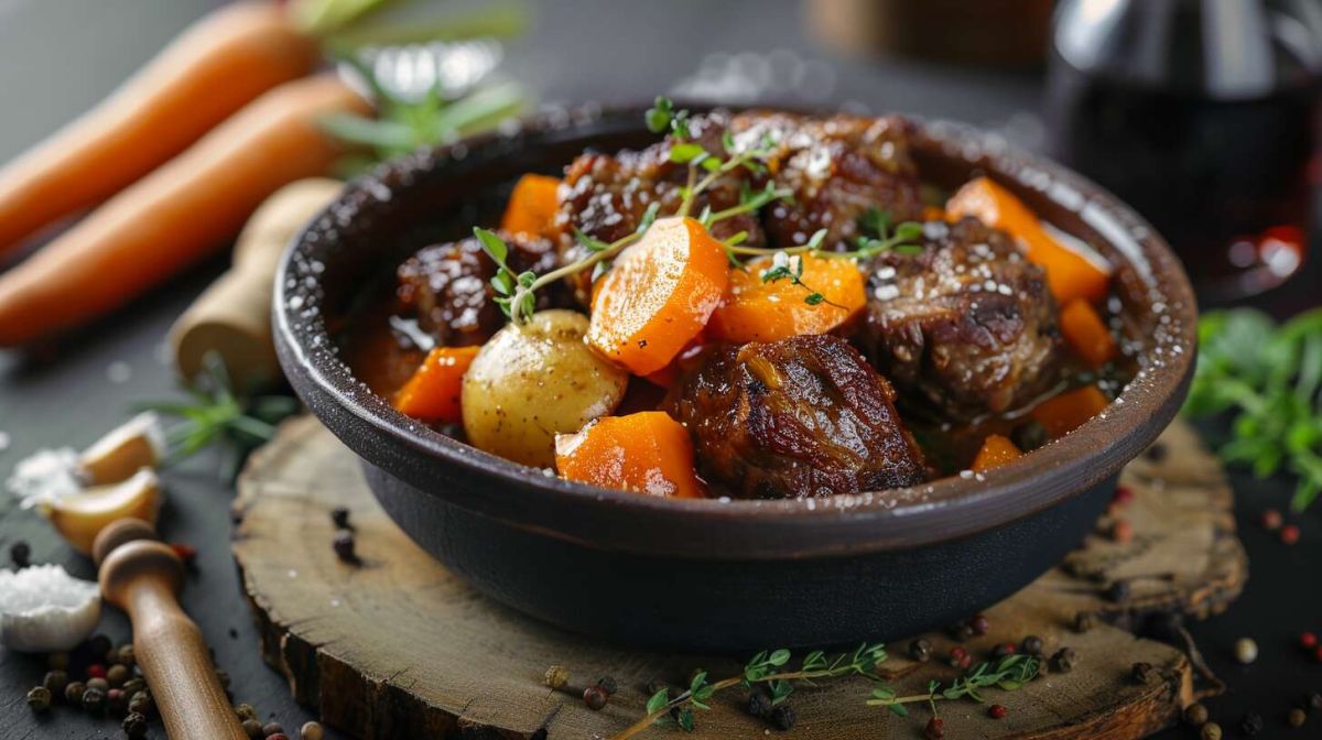 Une recette de bœuf braisé aux carottes pour régaler vos convives