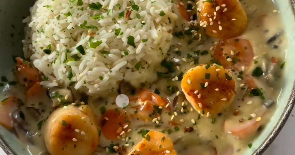 Blanquette de Saint-Jacques : le plat festif facile à préparer pour les fêtes