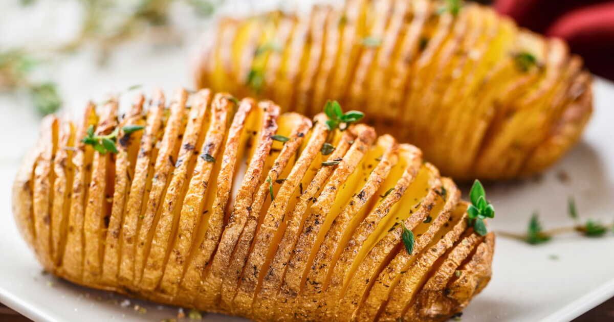 Les pommes de terre Hasselback : une recette suédoise irrésistible