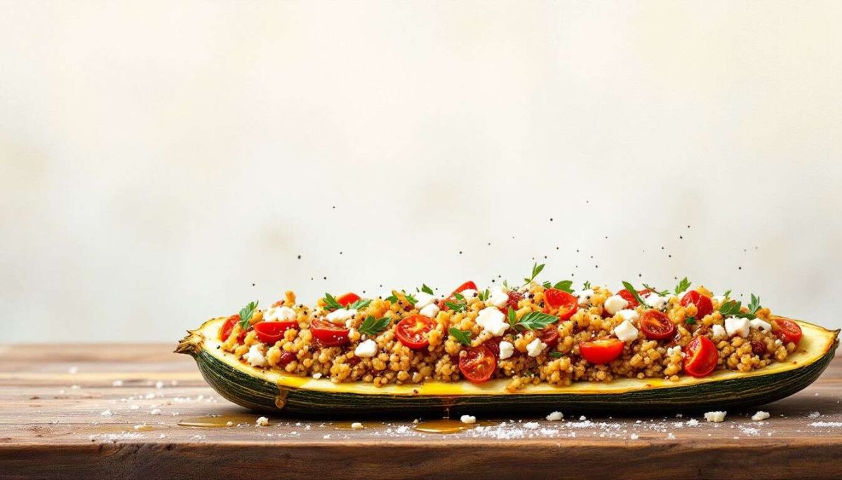 Une recette saine de courgettes farcies à découvrir