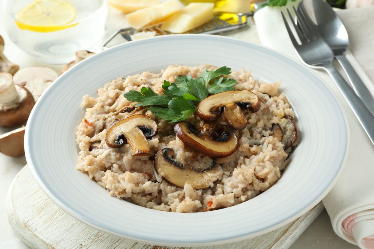 Le secret du chef pour un risotto aux champignons irrésistible