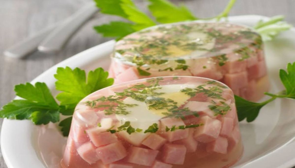 l'art délicat de l'œuf en gelée au jambon