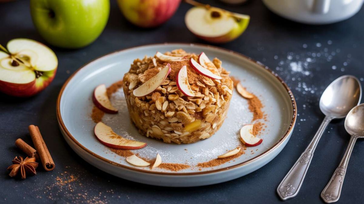 Un crumble léger aux pommes qui allie plaisir et santé