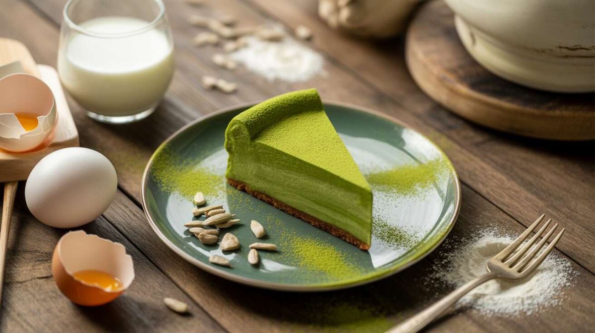 Gâteau léger au thé vert matcha : une recette gourmande et simple