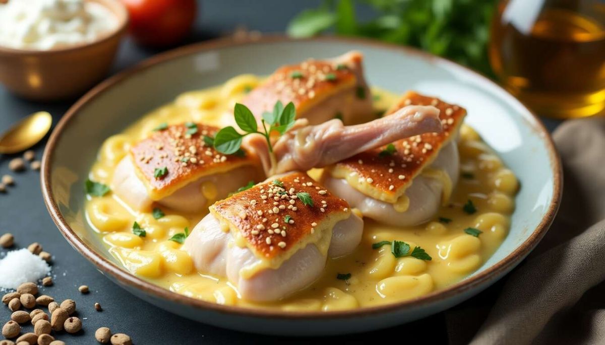 Savourez un lapin à la crème : une recette gourmande à tester