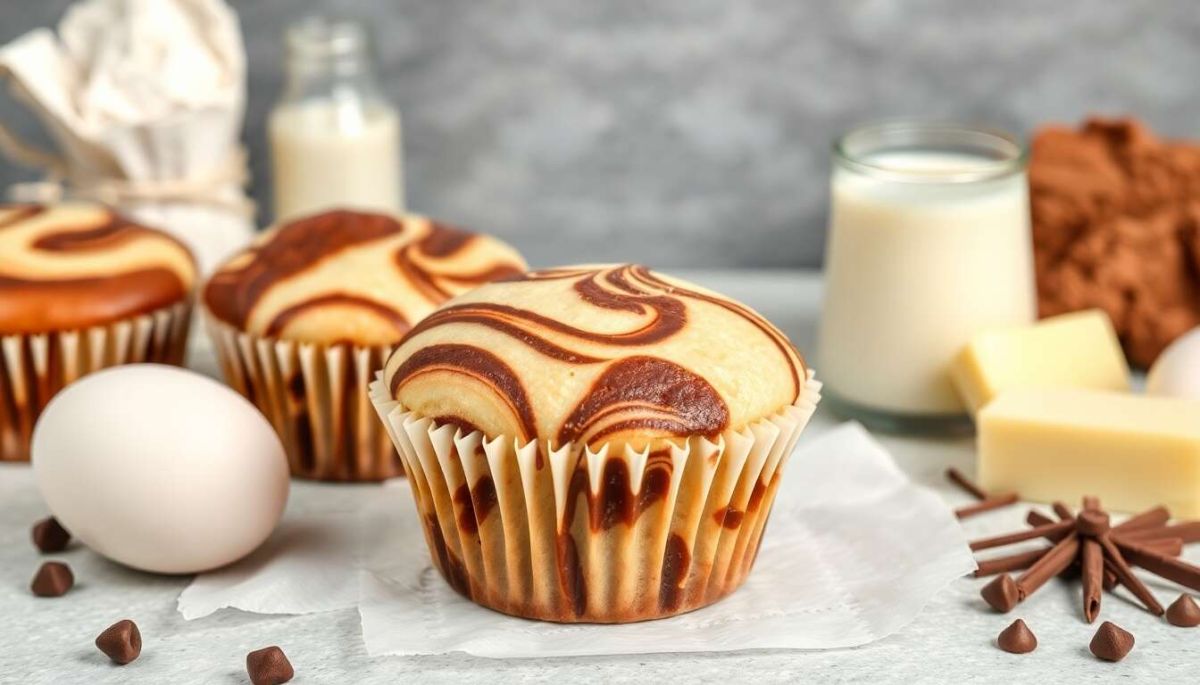 Une recette de muffins marbrés vanille chocolat qui ravira vos papilles